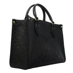 Louis Vuitton Handbag Monogram Empreinte On The Go PM Noir 2-Way — view 2