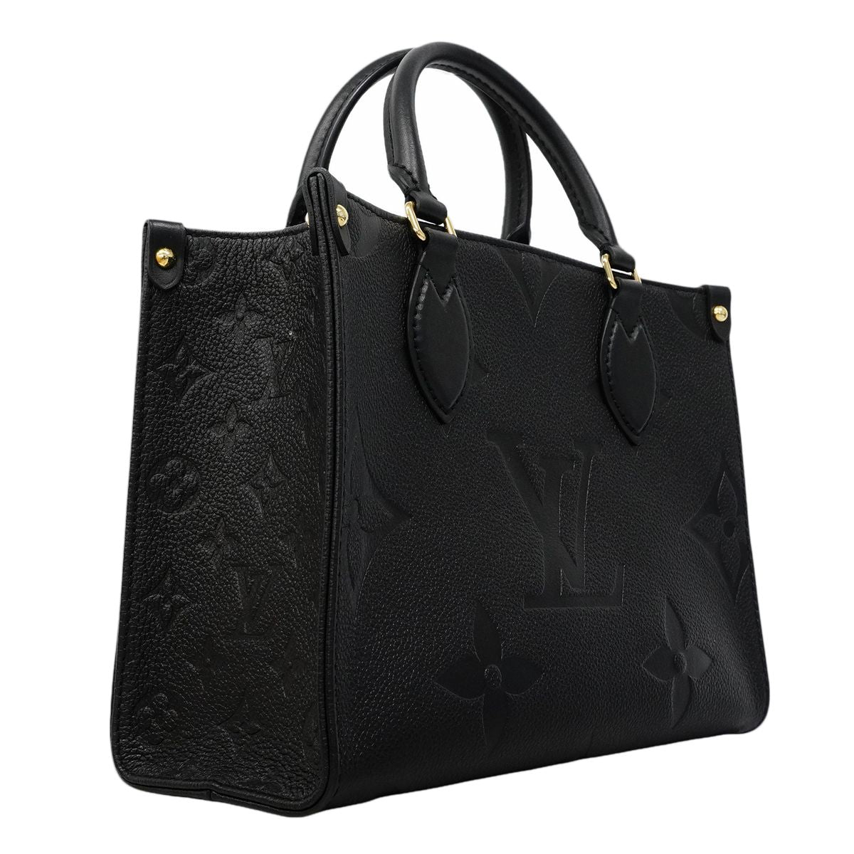 Louis Vuitton Handbag Monogram Empreinte On The Go PM Noir 2-Way — view 2