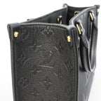 Louis Vuitton Handbag Monogram Empreinte On The Go PM Noir 2-Way — view 6