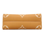 Louis Vuitton Handbag Monogram Empreinte Bicolor On The Go PM Arizona Cream — view 3