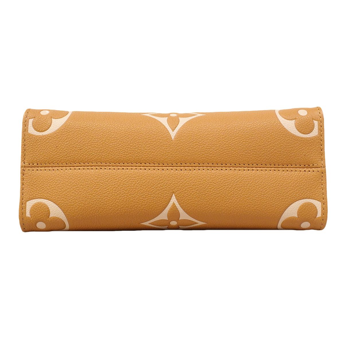 Louis Vuitton Handbag Monogram Empreinte Bicolor On The Go PM Arizona Cream — view 3