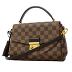 Louis Vuitton Handbag Damier Croisette Ebene 2-Way