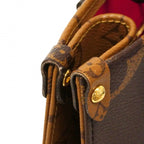 Louis Vuitton Handbag Monogram Giant Reverse On The Go PM Brown 2-Way — view 6