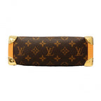 Louis Vuitton Handbag Monogram Side Trunk MM Brown 2-Way — view 3