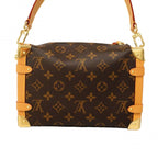 Louis Vuitton Handbag Monogram Side Trunk MM Brown 2-Way — view 8