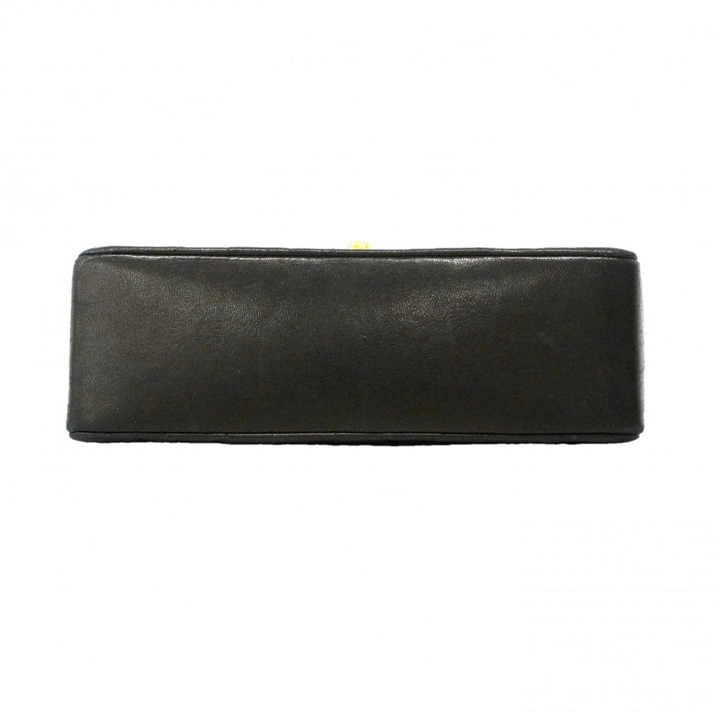 Chanel Shoulder Bag Diana Lambskin Black Gold — view 3
