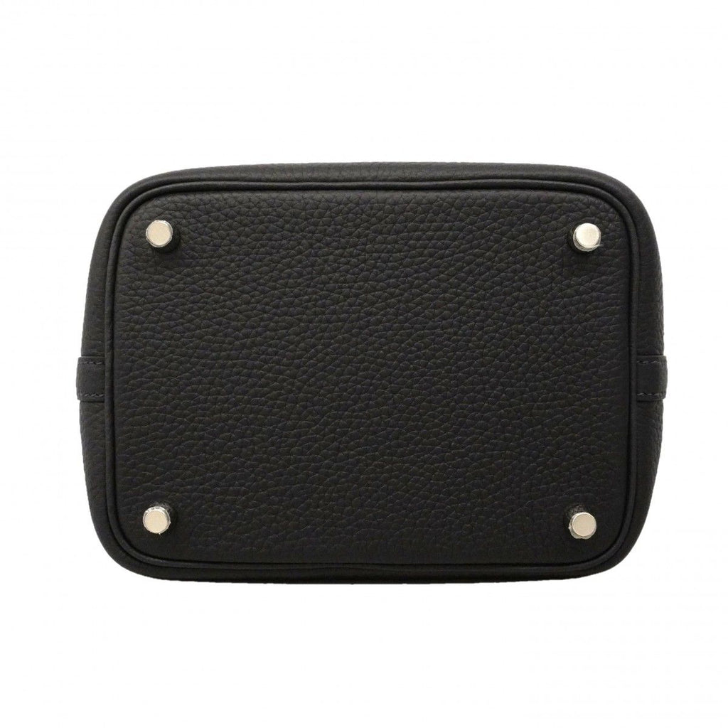 Hermes Handbag Picotin Lock Eclat PM Taurillon Clemence Blue Nuit Thailand — view 3