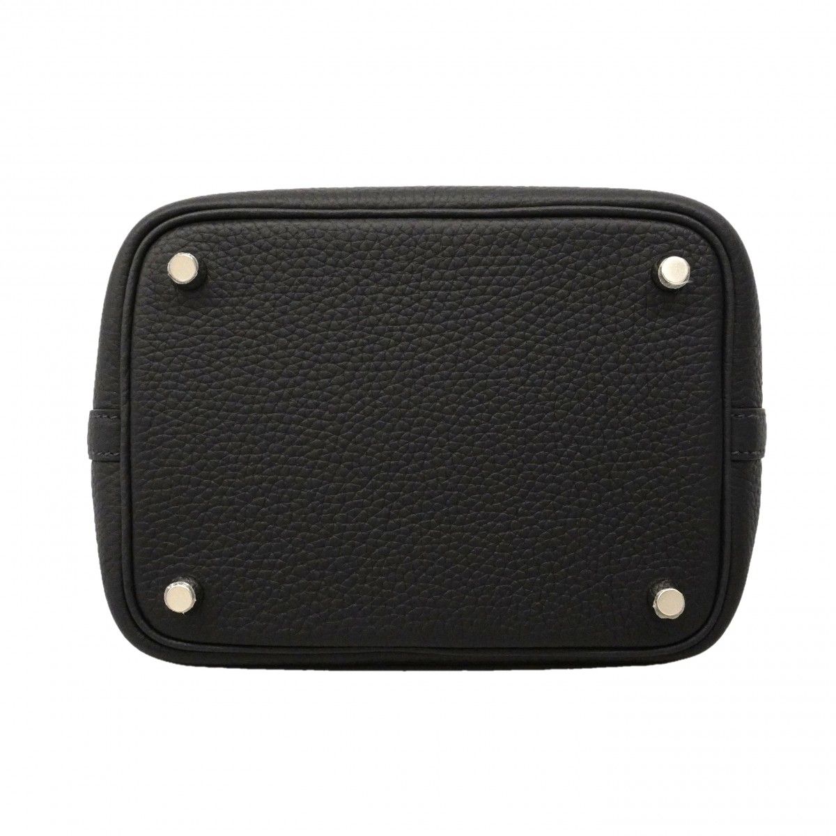 Hermes Handbag Picotin Lock Eclat PM Taurillon Clemence Blue Nuit Thailand — view 3