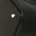 Hermes Handbag Picotin Lock MM Taurillon Clemence Black Silver — view 6