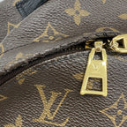 Louis Vuitton Backpack Monogram Palm Springs PM Brown — view 6