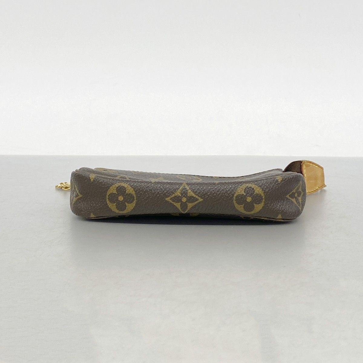 Louis Vuitton Pouch Monogram Mini Pochette Brown — view 3