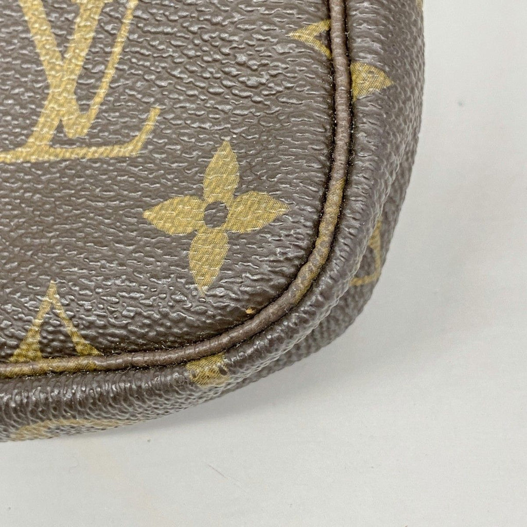Louis Vuitton Pouch Monogram Mini Pochette Brown — view 6