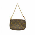 Louis Vuitton Pouch Monogram Mini Pochette Brown