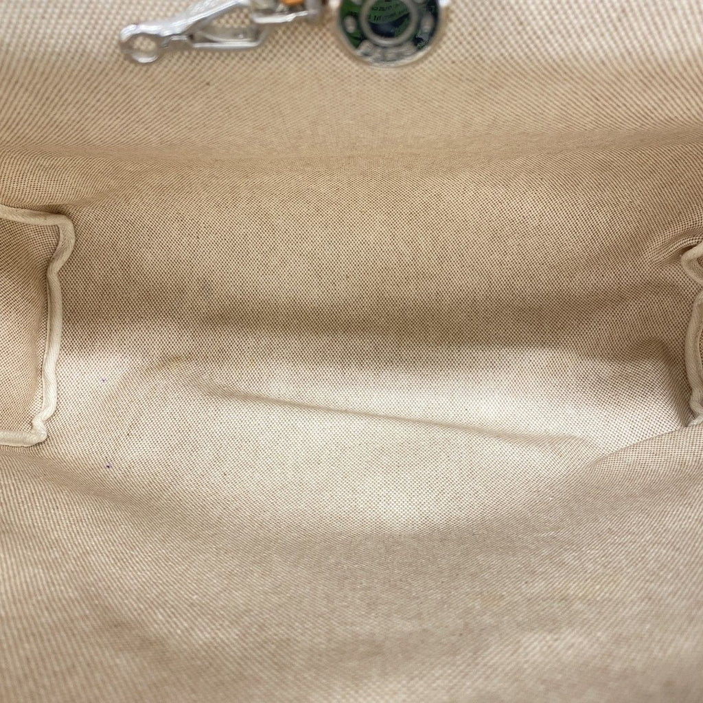 Hermes Handbag Herbag MM Toile Ash Natural Silver 2-Way — view 4