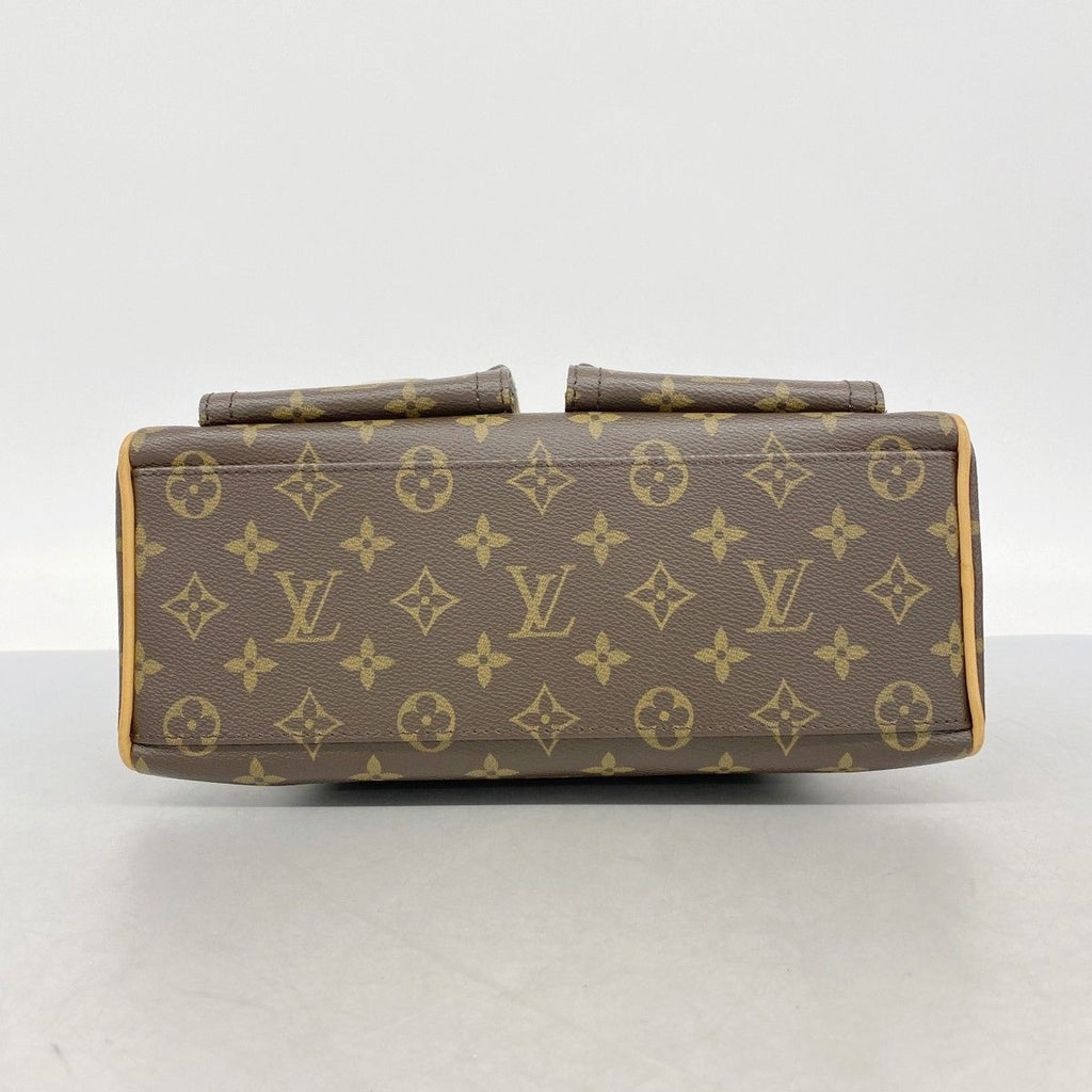 Louis Vuitton Handbag Monogram Manhattan PM Brown — view 3