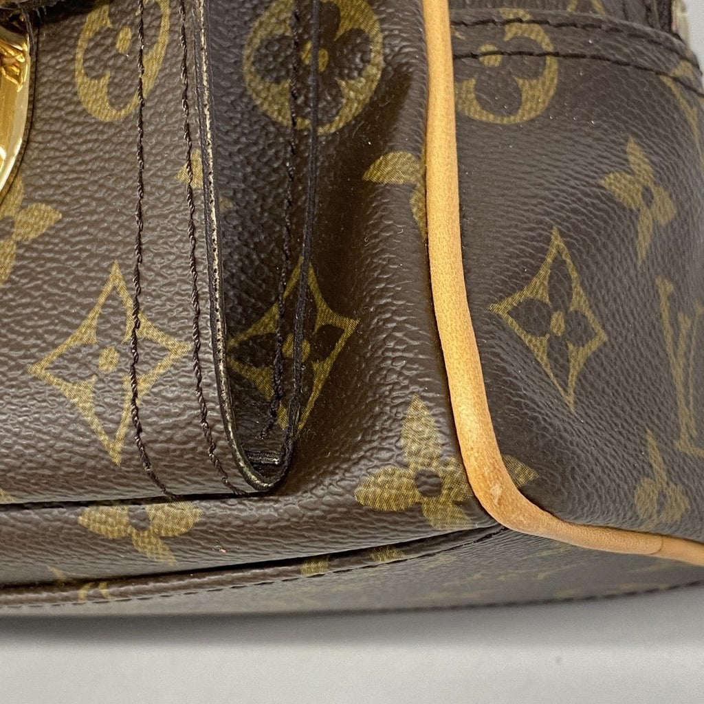 Louis Vuitton Handbag Monogram Manhattan PM Brown — view 6