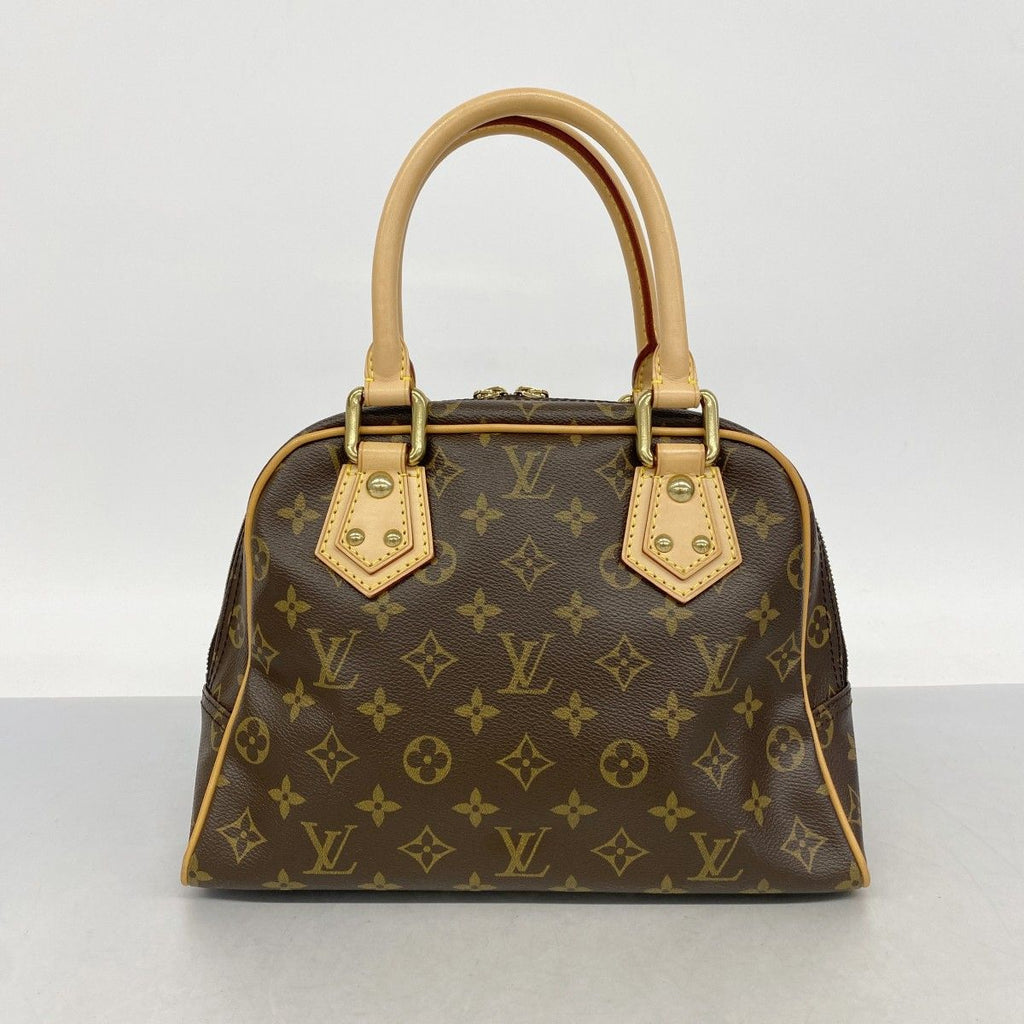 Louis Vuitton Handbag Monogram Manhattan PM Brown — view 9