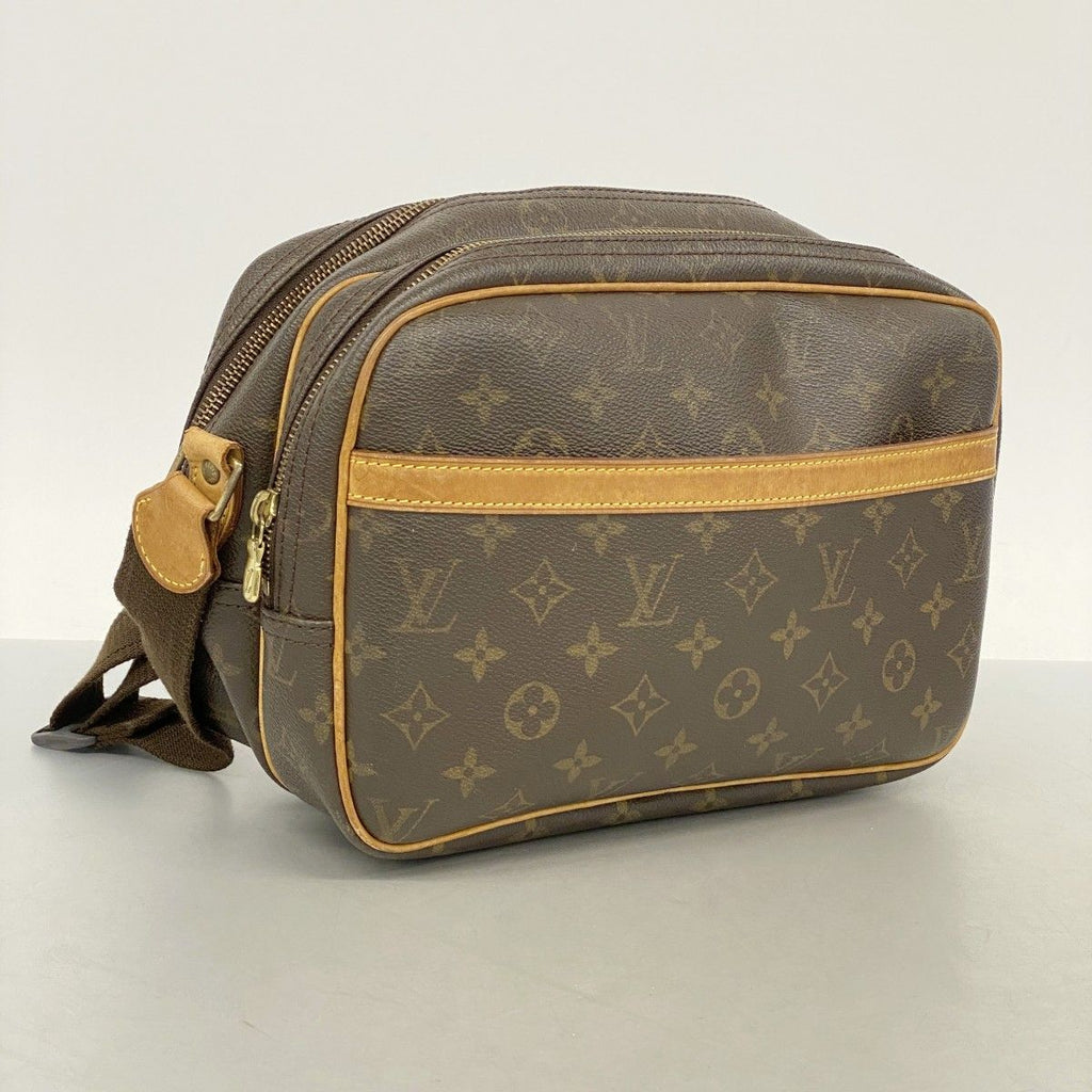 Louis Vuitton Shoulder Bag Monogram Reporter PM Brown — view 2