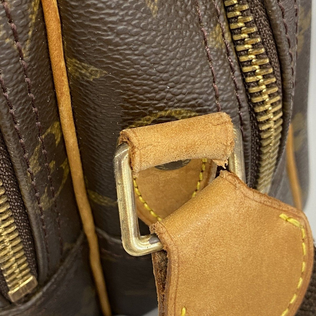 Louis Vuitton Shoulder Bag Monogram Reporter PM Brown — view 8