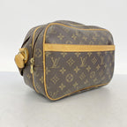 Louis Vuitton Shoulder Bag Monogram Reporter PM Brown — view 2
