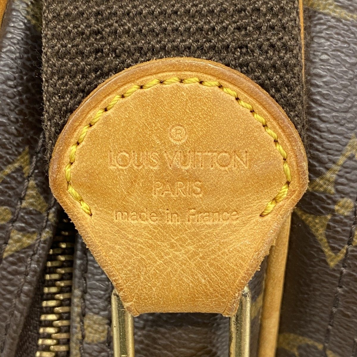 Louis Vuitton Shoulder Bag Monogram Reporter PM Brown — view 5