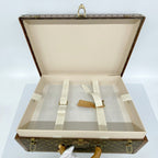 Louis Vuitton Trunk Case Monogram Alzer 55 Brown — view 4