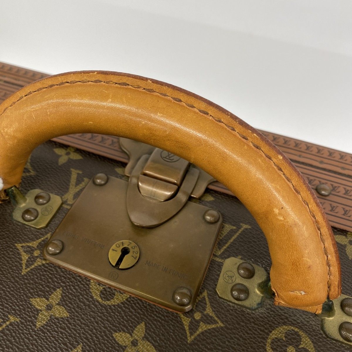 Louis Vuitton Trunk Case Monogram Alzer 55 Brown — view 7