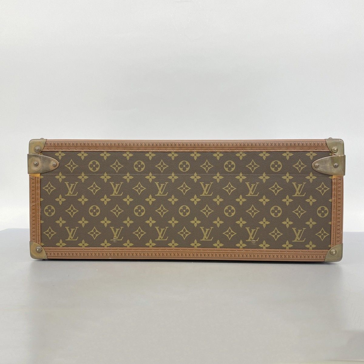 Louis Vuitton Trunk Case Monogram Alzer 55 Brown — view 3