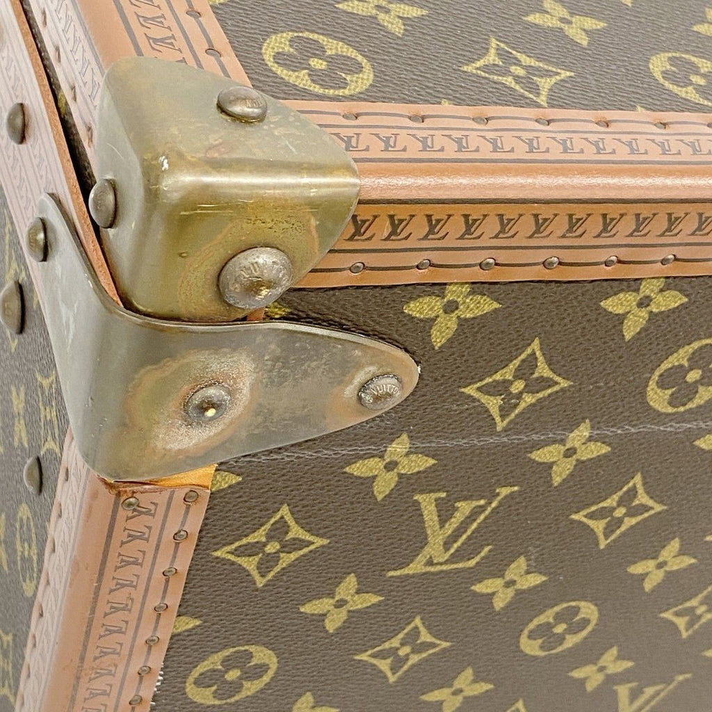 Louis Vuitton Trunk Case Monogram Alzer 55 Brown — view 6