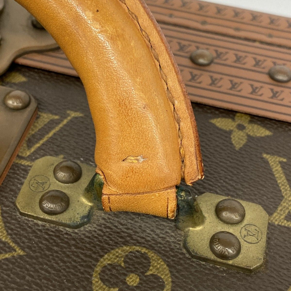 Louis Vuitton Trunk Case Monogram Alzer 55 Brown — view 8