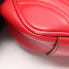 Gucci Shoulder Bag GG Marmont Red Leather — view 5
