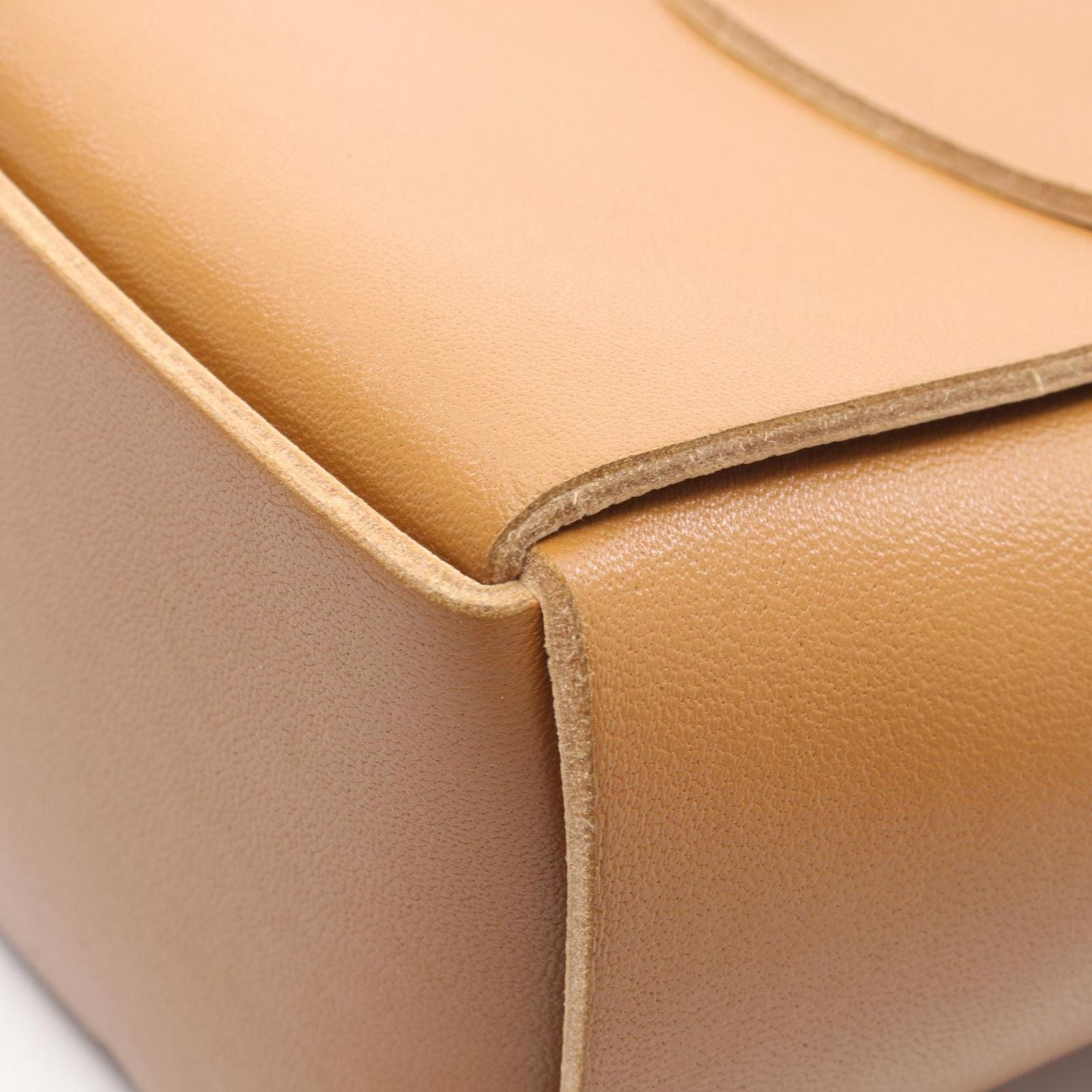 Bottega Veneta Tote Mini Arco 2-Way Camel Leather Maxi Intrecciato — view 5