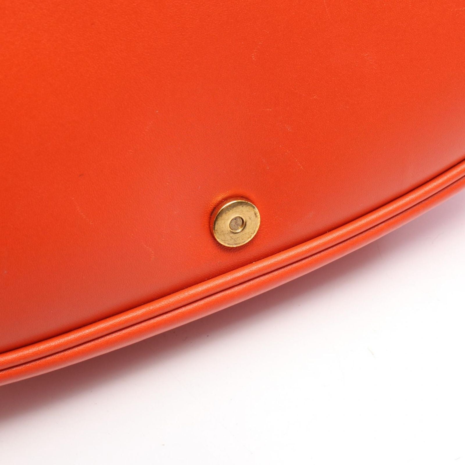 Dior Shoulder Bag Bobby East West Orange Leather — view 7
