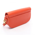Dior Shoulder Bag Bobby East West Orange Leather — view 2