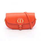 Dior Shoulder Bag Bobby East West Orange Leather