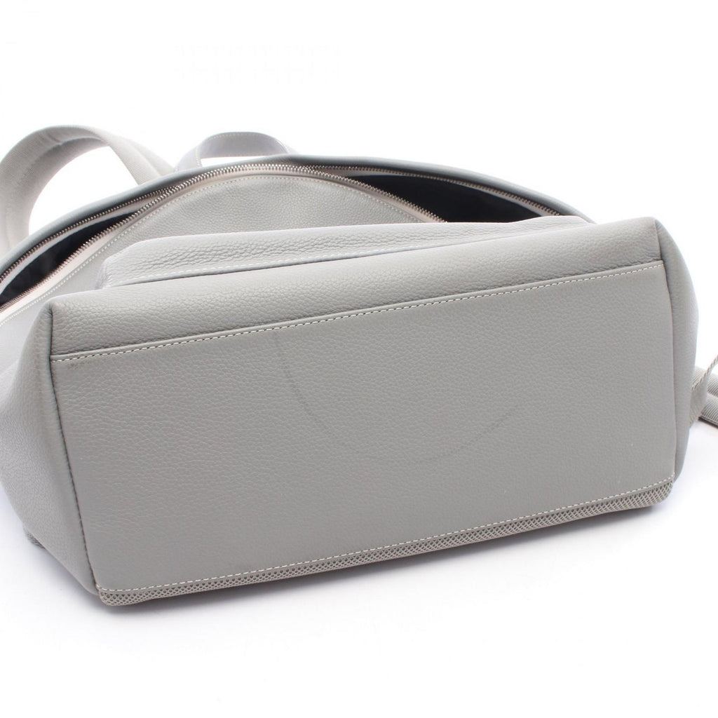 Dior Backpack Rider Gray White Leather — view 5