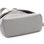Dior Backpack Rider Gray White Leather — view 5