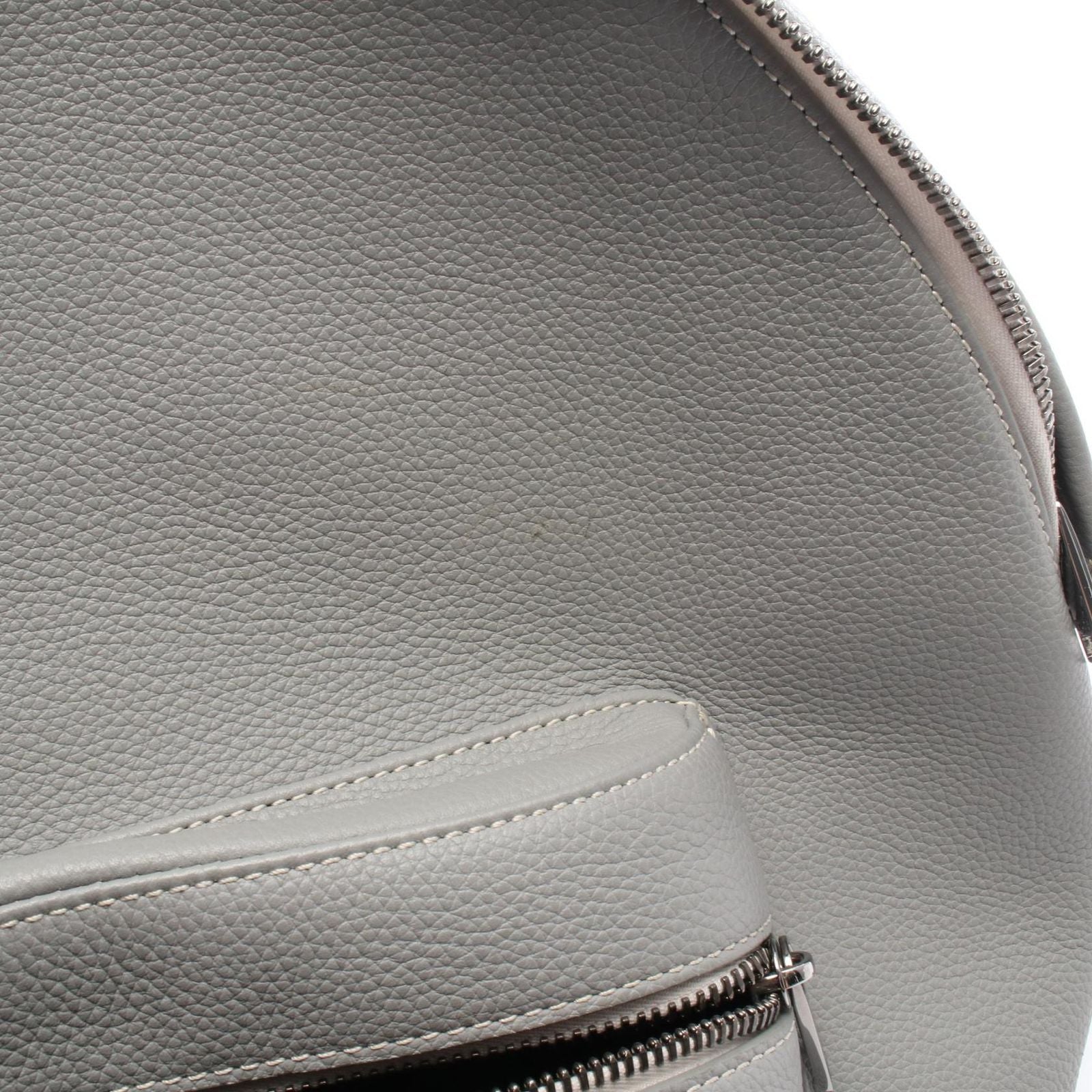 Dior Backpack Rider Gray White Leather — view 8