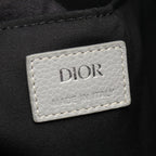 Dior Backpack Rider Gray White Leather — view 4