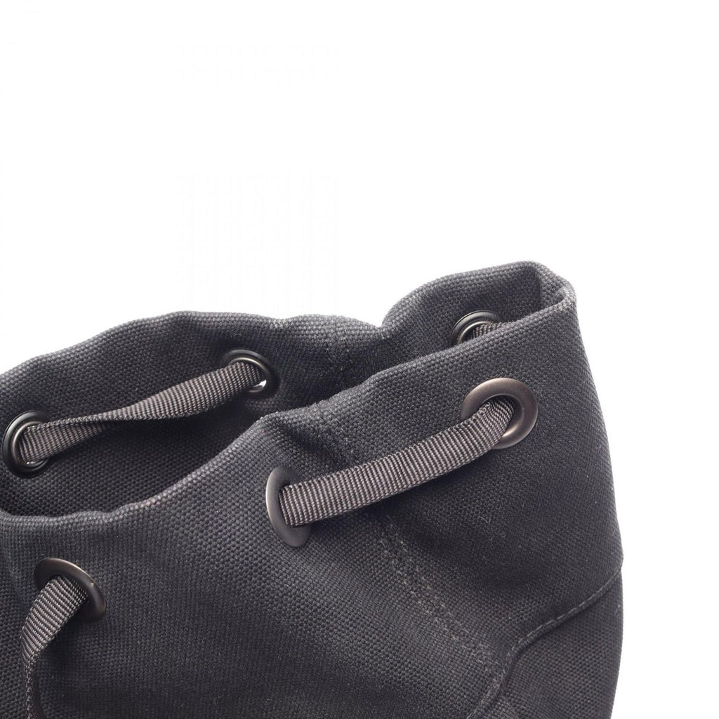 Bottega Veneta Backpack Intrecciato Black Gray White Canvas Leather — view 8