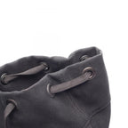 Bottega Veneta Backpack Intrecciato Black Gray White Canvas Leather — view 8