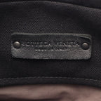 Bottega Veneta Backpack Intrecciato Black Gray White Canvas Leather — view 4