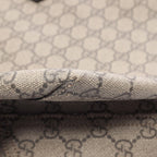 Gucci Tote GG Supreme Beige Brown Canvas Leather — view 5