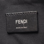 Fendi Shoulder Bag Diagonal Camera Case Zucca Black Gray Yellow Canvas Leather — view 4