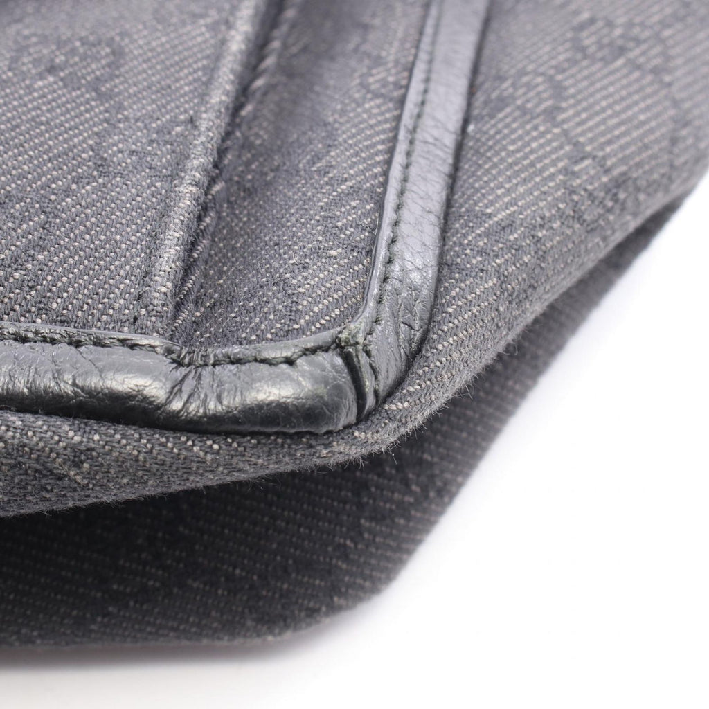 Gucci Tote Abbey GG Canvas Black — view 8