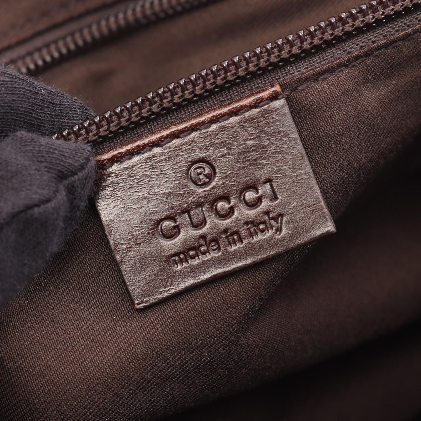 Gucci Shoulder Bag GG Canvas Beige Brown — view 4