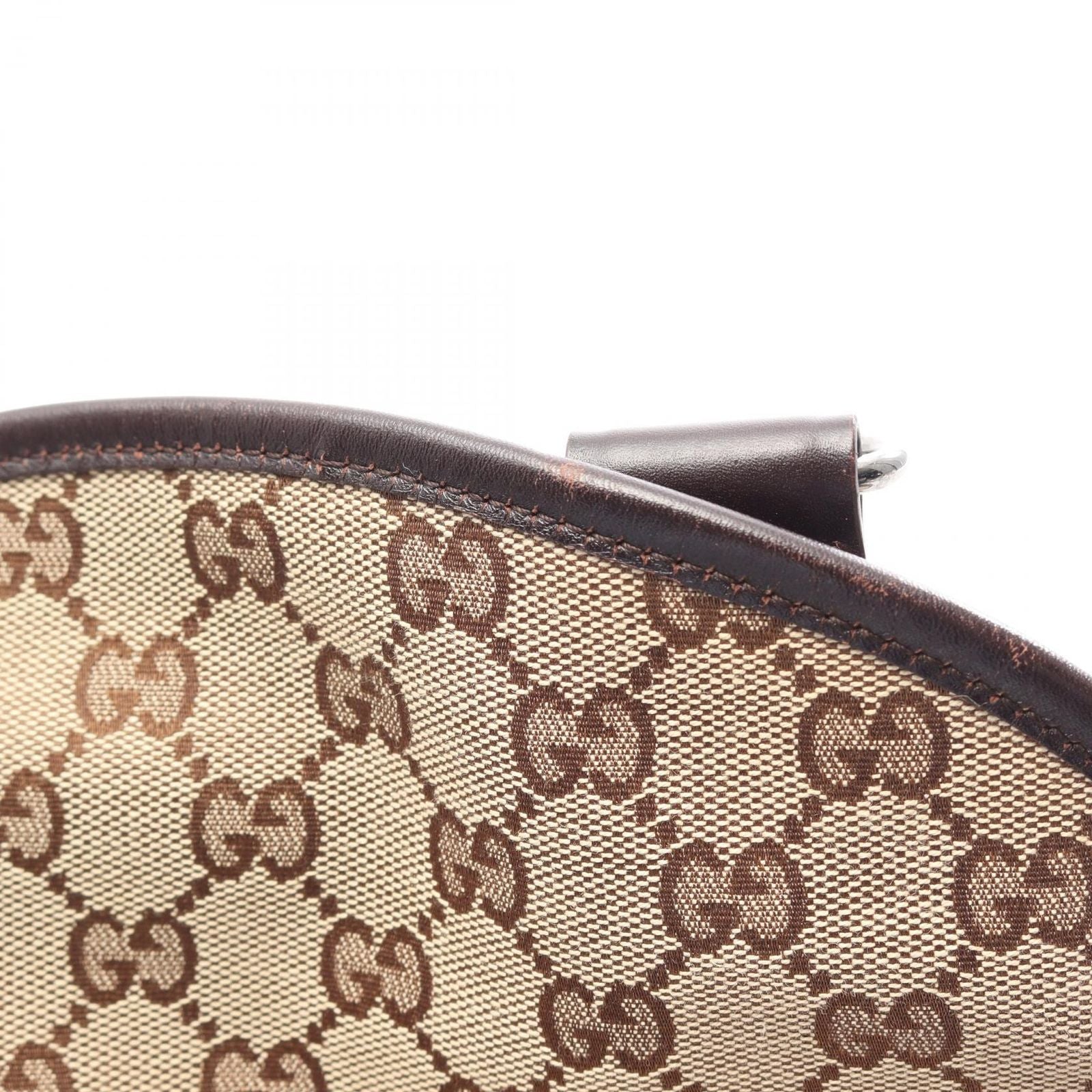 Gucci Shoulder Bag GG Canvas Beige Brown — view 9