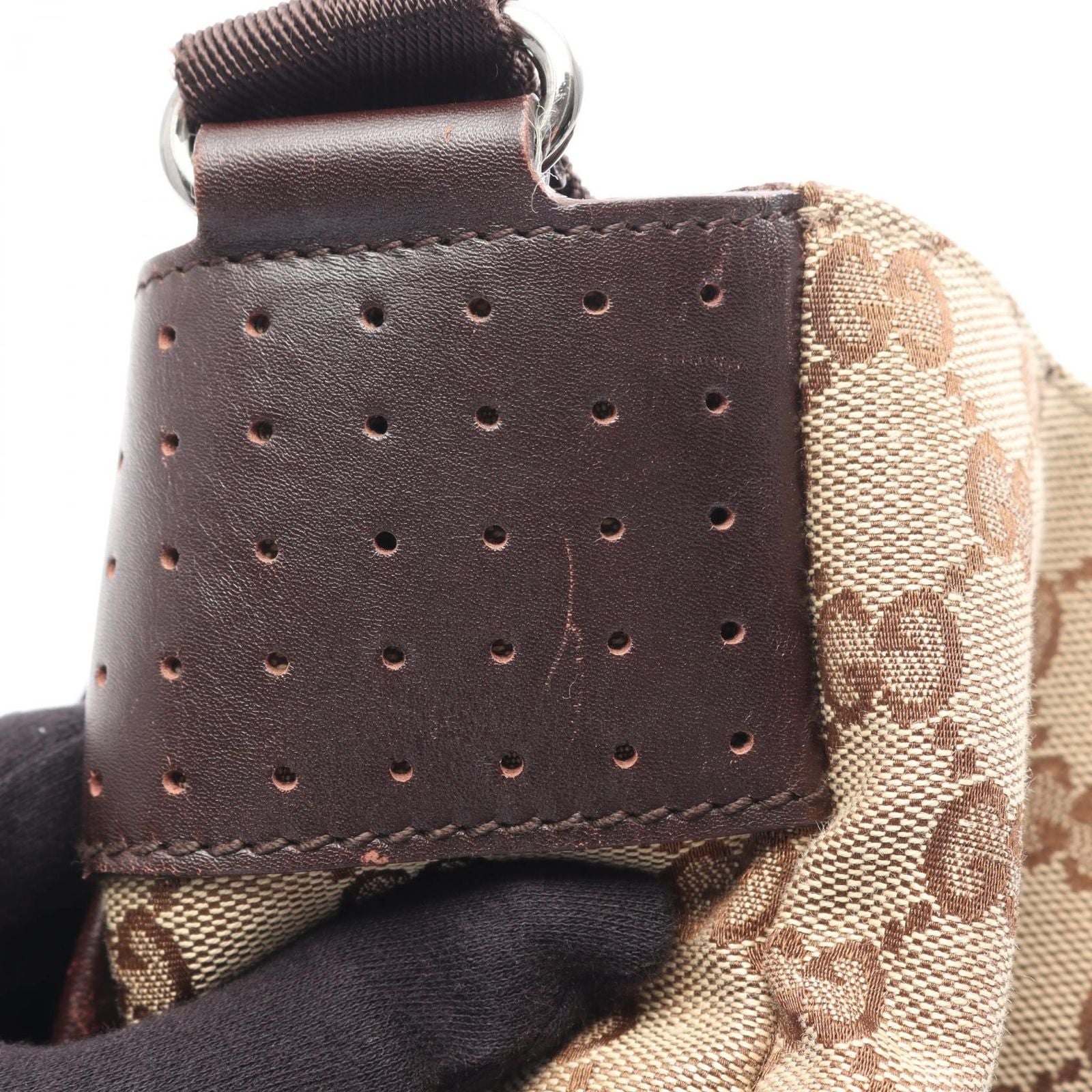 Gucci Shoulder Bag GG Canvas Beige Brown — view 6