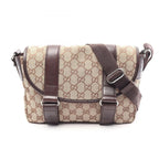 Gucci Shoulder Bag GG Canvas Beige Brown