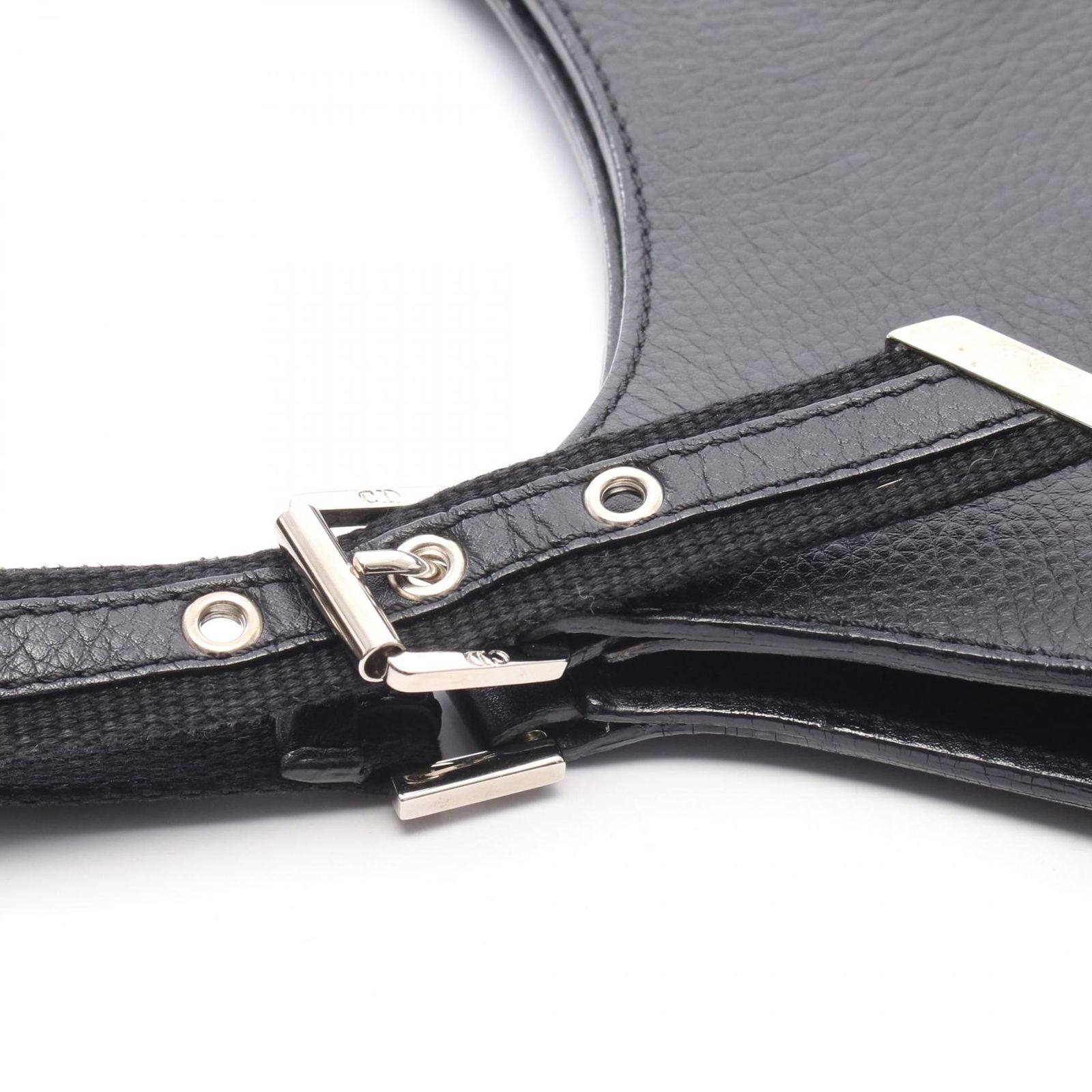 Dior Tote Street Chic Trotter Black Canvas Leather — view 5